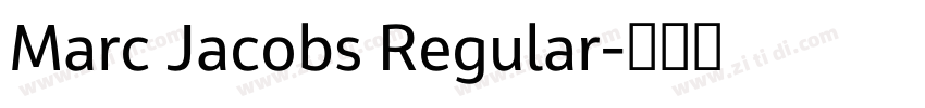 Marc Jacobs Regular字体转换